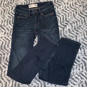 Dark Straight Leg Jeans
